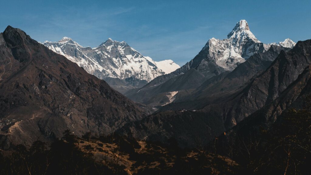 Mt Everest, Ama Dablam, Lhotse